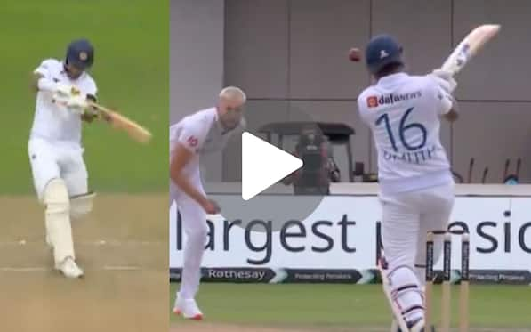 [Watch] Gus Atkinson Draws First Blood With A Pacy Bouncer Against Dimuth Karunaratne 